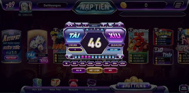 Hướng dẫn chơi Tài xỉu trực tuyến tại nhà cái 789 club